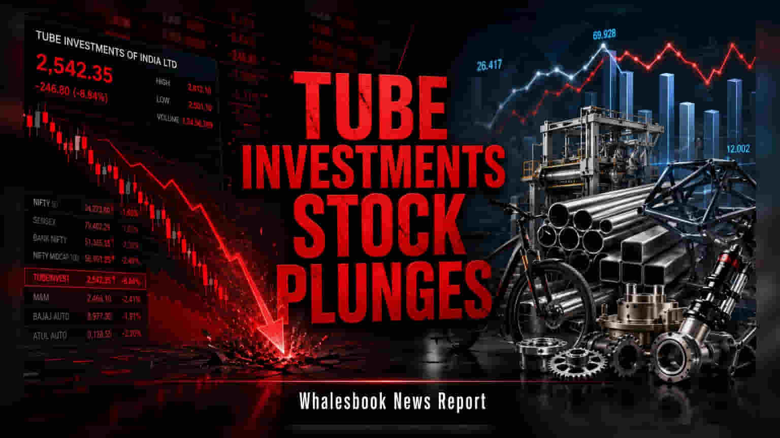 Tube Investments Share Price: નફામાં **15%** નો ઘટાડો, રોકાણકારો સાવચેત