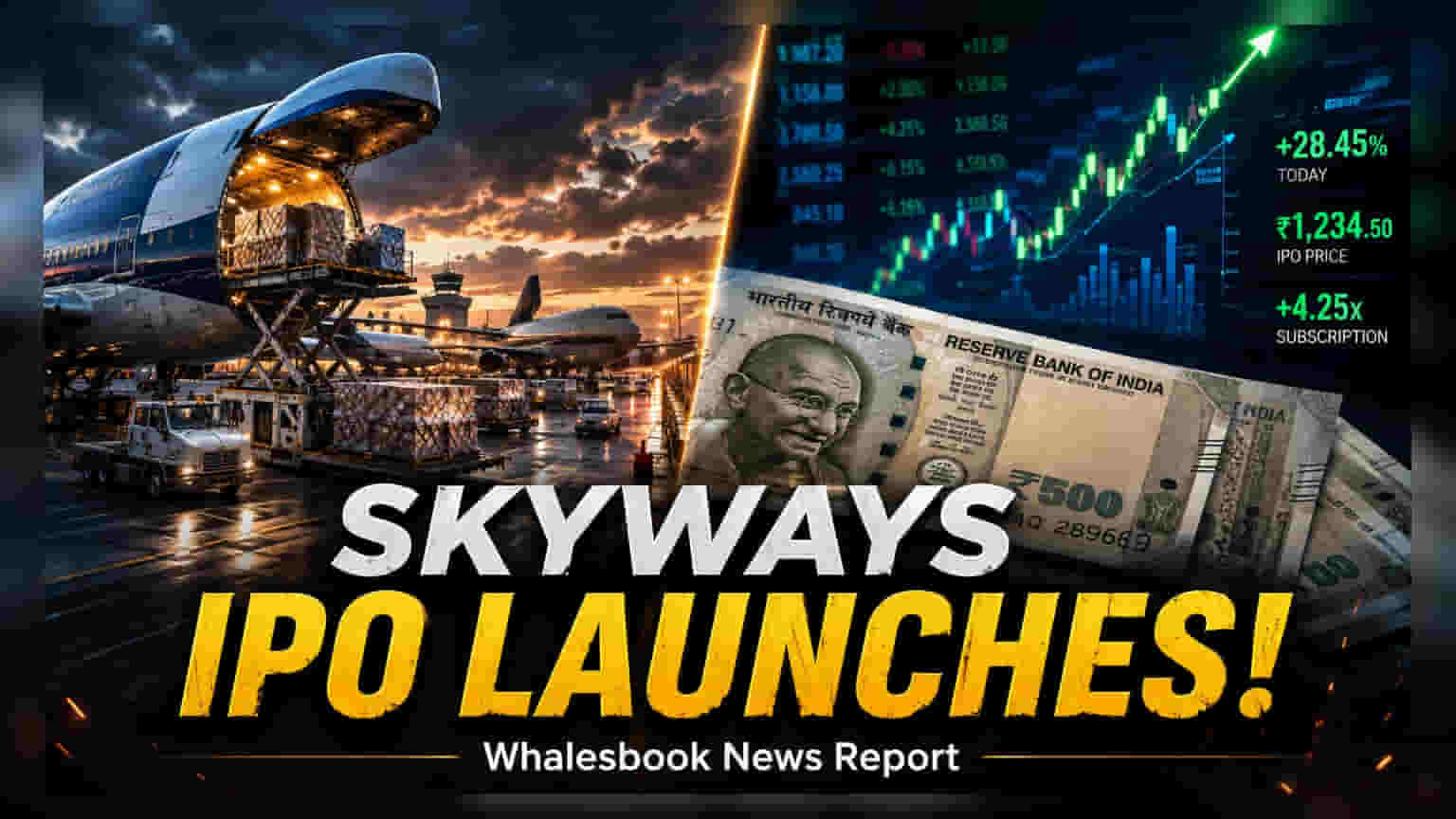Skyways Air Services IPO: ఆగస్టు 24న ప్రారంభం.. ₹131-138 మధ్య ధర!