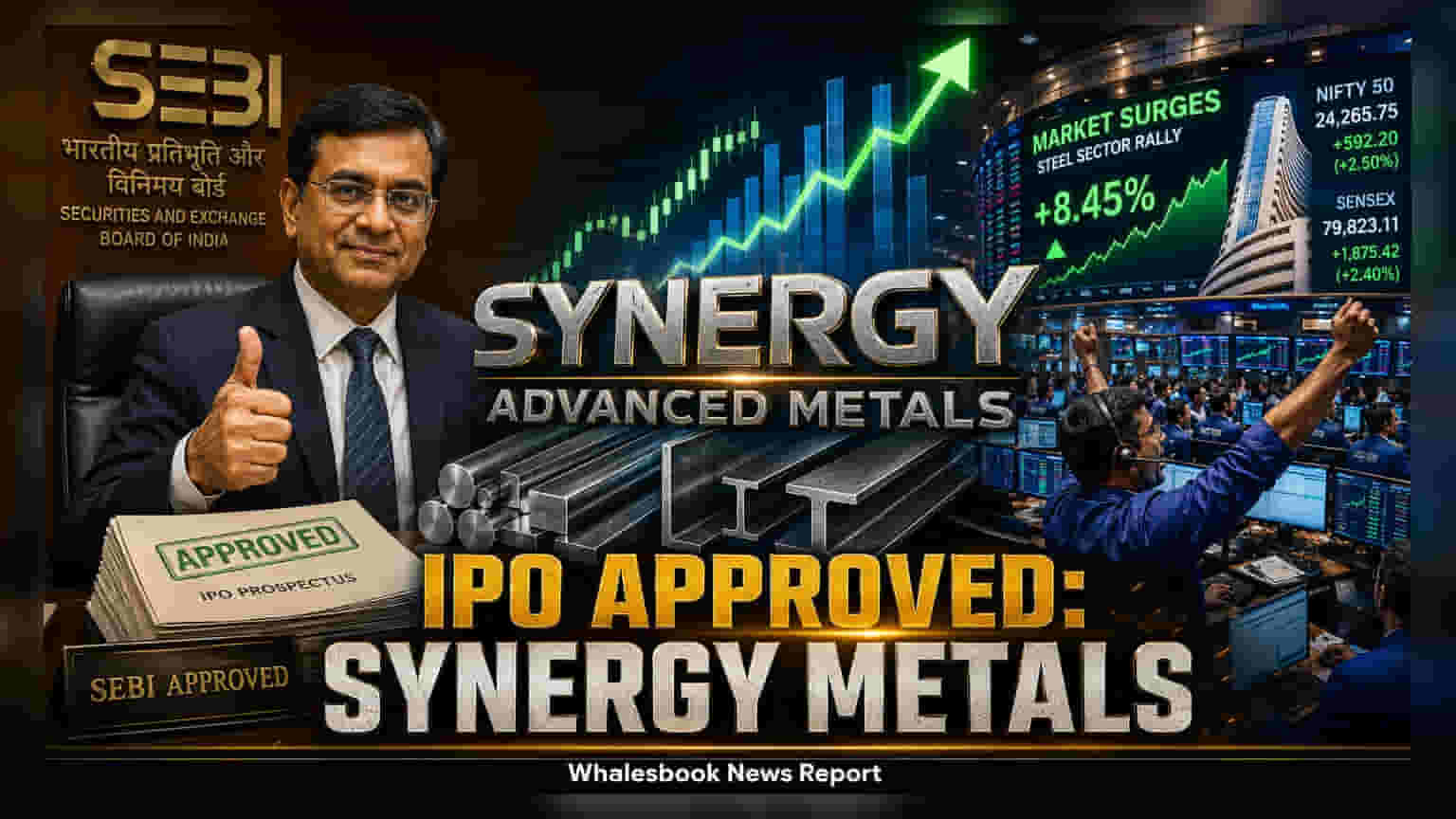 Synergy Advanced Metals IPO: SEBI ની મંજૂરી મળી, હવે મુખ્ય બોર્ડ પર લિસ્ટિંગ થશે