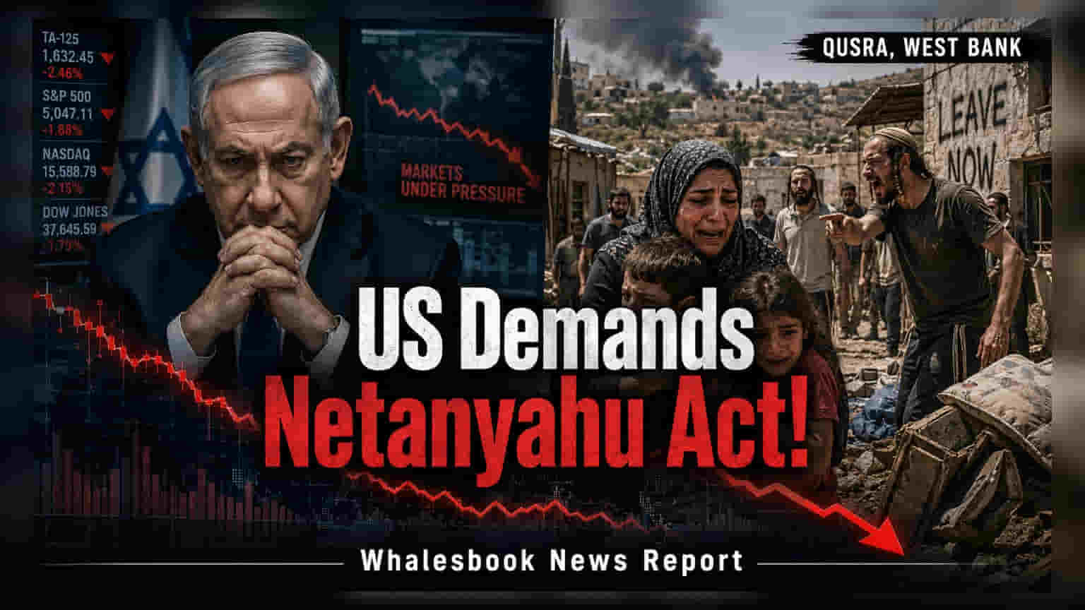 US Presses Netanyahu to Denounce West Bank Settler Siege