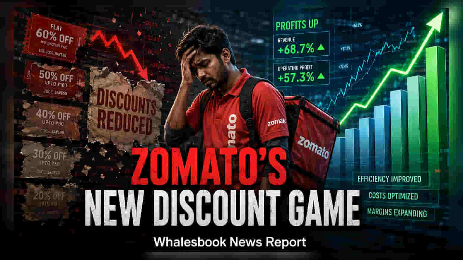 Zomato Pivot: Discount Strategy Shifts Amid Rising Marketing Costs