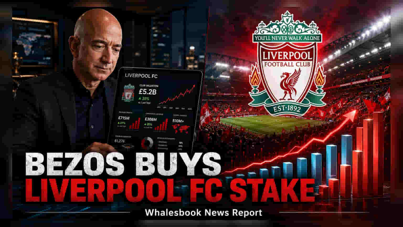 Liverpool FC Valued at $6B as 1892 Holdings Buys 30% Stake
