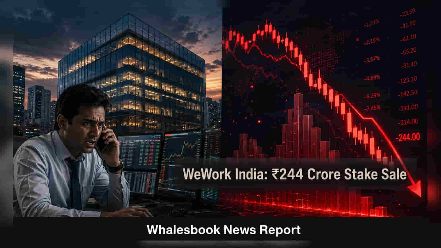 WeWork India Share Sale: ग्लोबल कंपनीच्या Affiliate ने विकले शेअर्स, ₹244 कोटींचा ब्लॉक डील पूर्ण