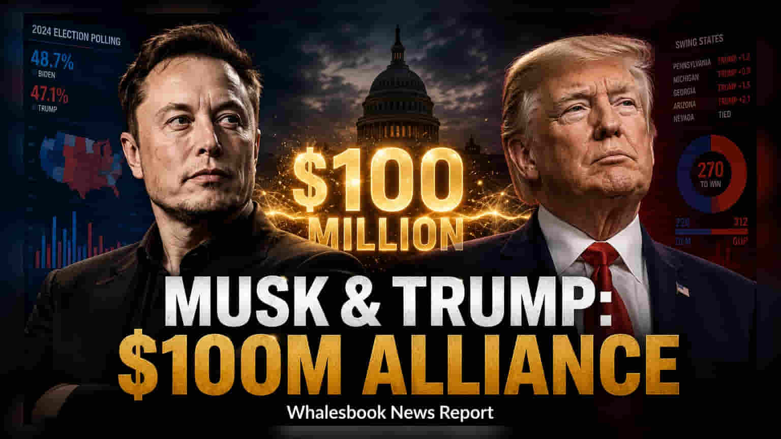 Elon Musk Pledges $100 Million to GOP Amid Trump Reconciliation