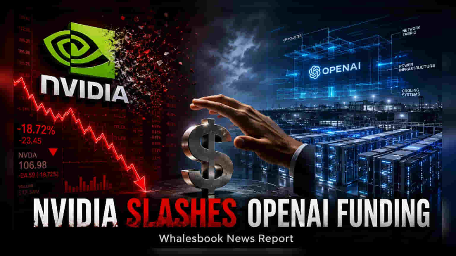 Nvidia Cuts OpenAI Data Center Guarantee to Under $120B