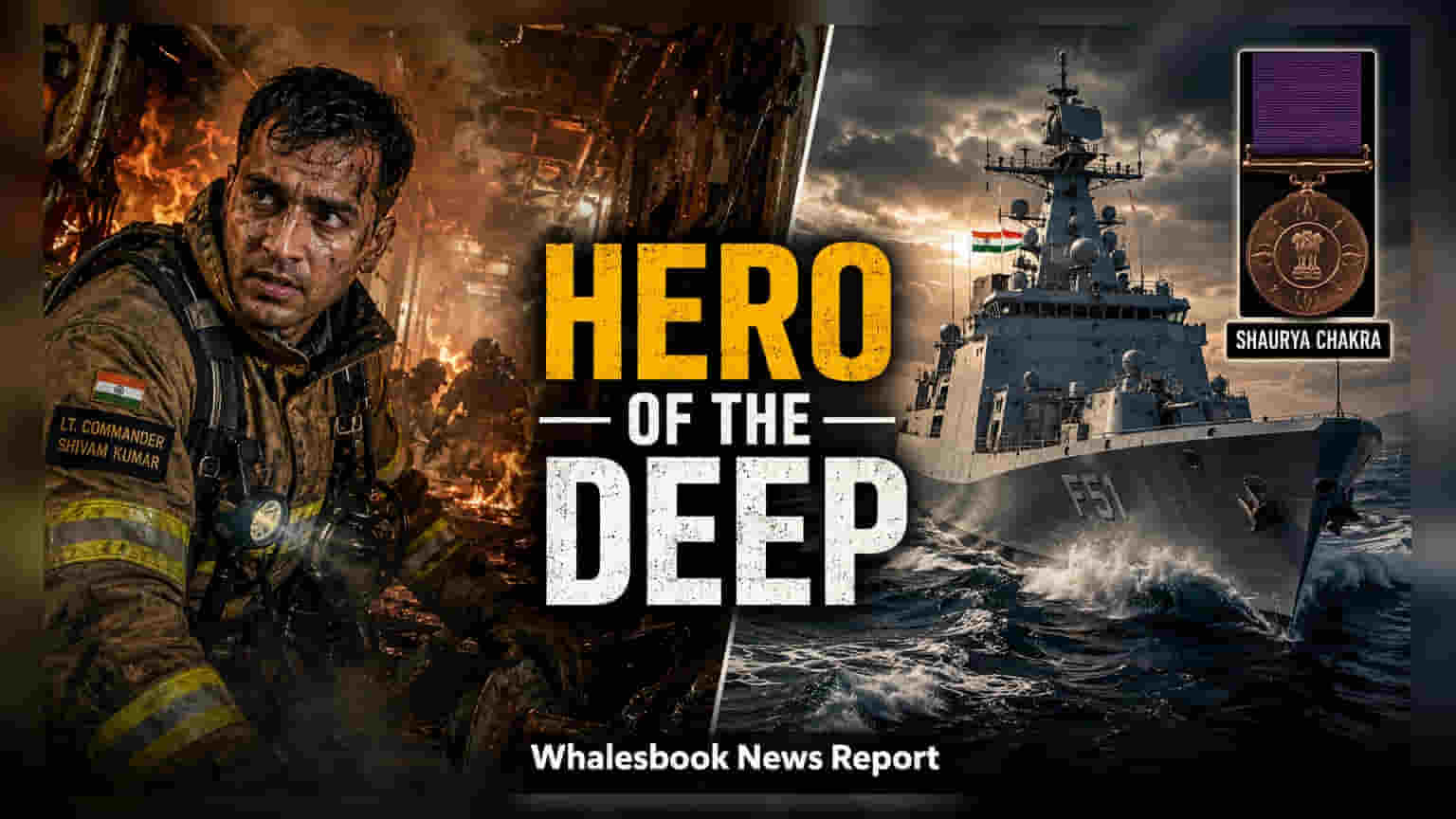 Lt Cdr Shivam Kumar Awarded Shaurya Chakra for Gulf of Aden Rescue