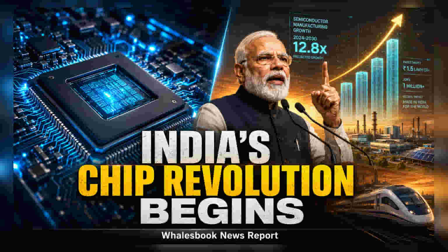 India Semiconductor Plants: भारत में 8 साल में खुलेंगे 5-8 नए चिप प्लांट, ₹1.27 लाख करोड़ का बड़ा दांव
