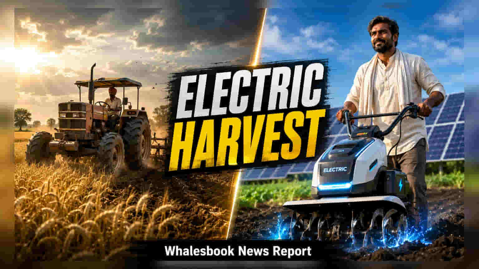 India's Farm Mechanization Shifts to Small Electric Gear