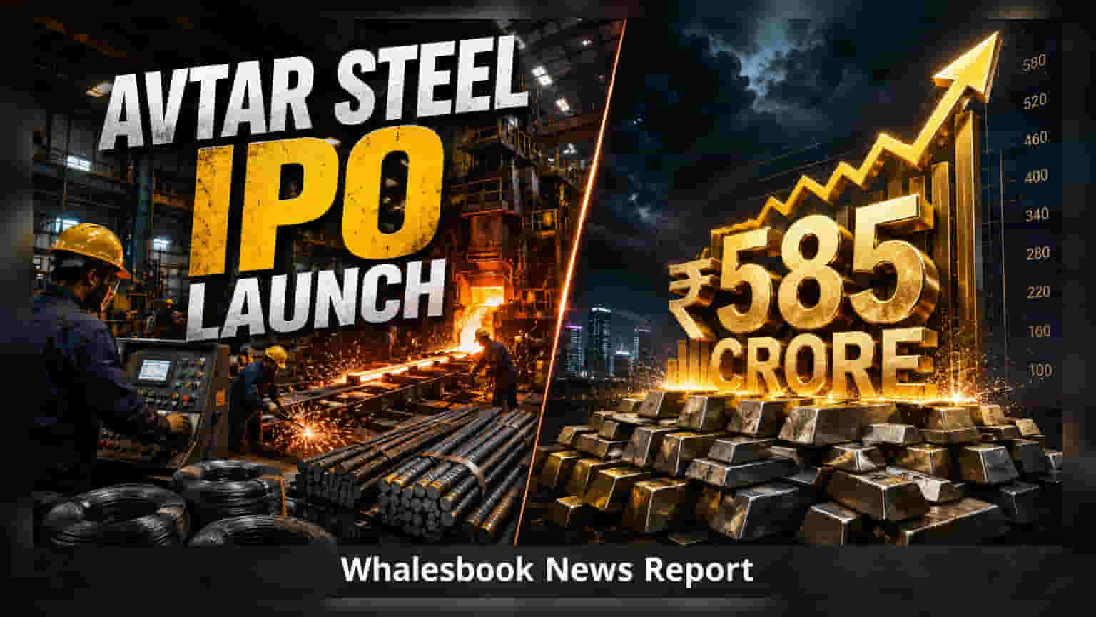 Avtar Steel Files for ₹585 Crore IPO to Fund Expansion