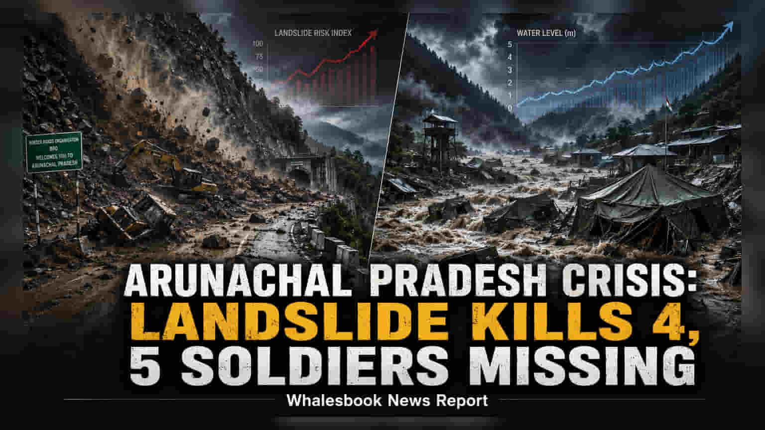 Arunachal Pradesh Faces Severe Landslides and Floods, Rescue Operations Underway