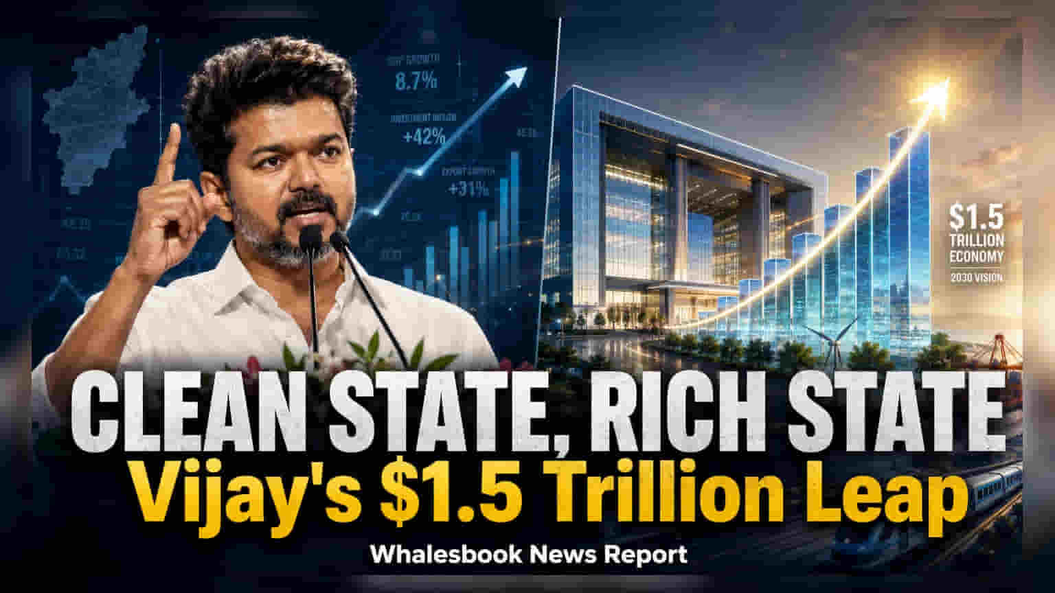 TN CM Vijay Targets $1.5 Trillion Economy, Pledges Zero Corruption