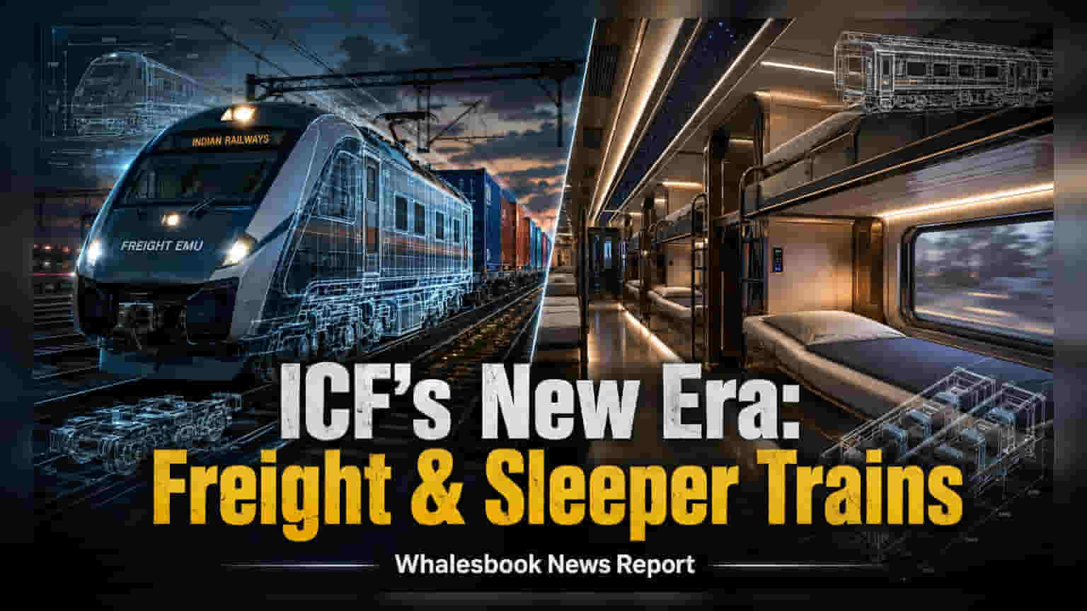 ICF Diversifies Into Freight Trains, Expands Vande Bharat Production