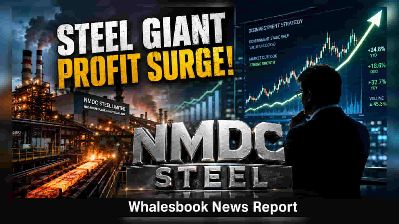 NMDC Steel Q1 Profit Surges 97% to ₹50.5 Crore Amid Divestment Drive