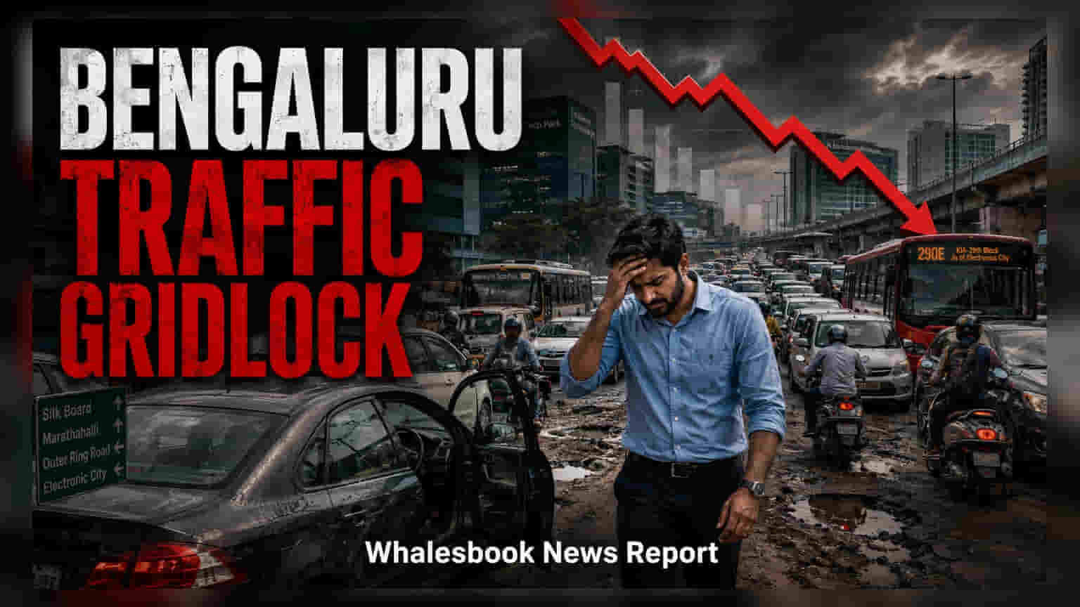 Bengaluru Traffic Chaos: व्यवसायांसाठी वाढतोय इन्फ्रास्ट्रक्चरचा धोका!