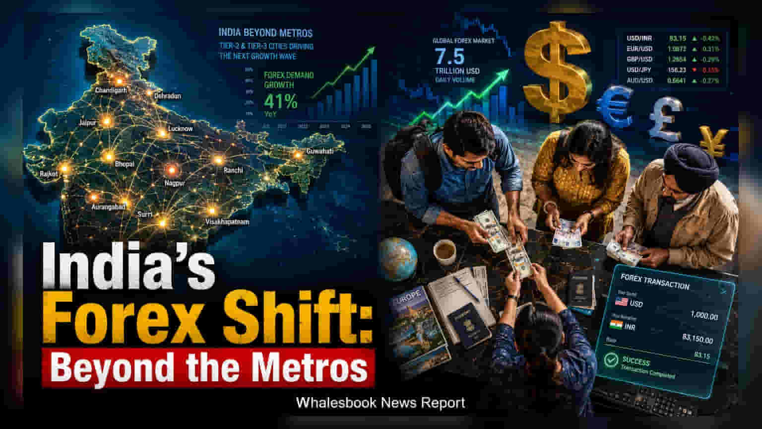 Thomas Cook India Report: Smaller Cities Now Drive 53% of Forex Demand