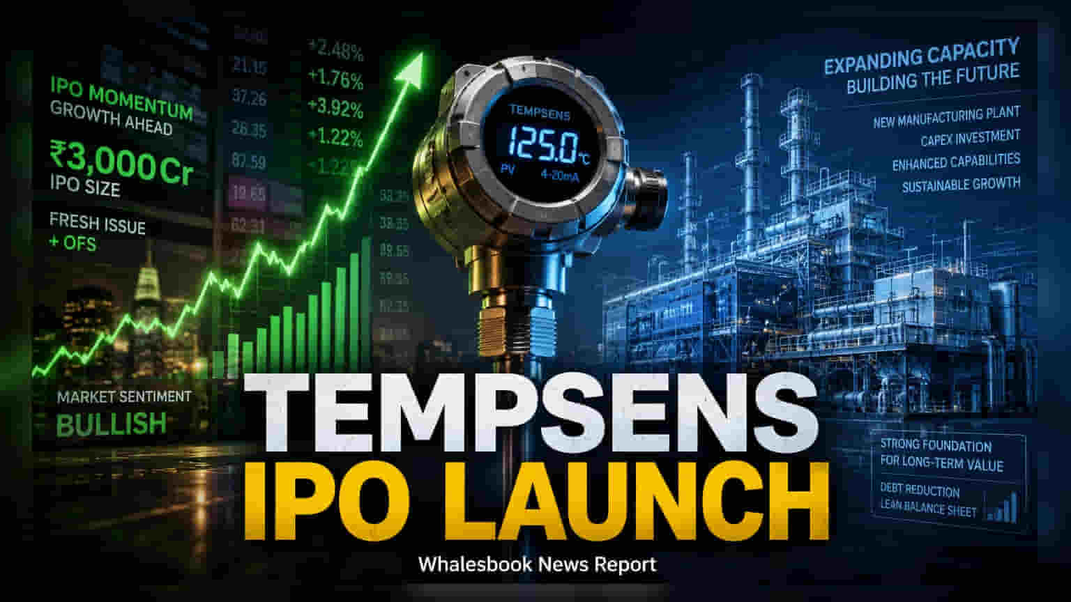 Tempsens Instruments IPO: ₹95 कोटींचा IPO येतोय, गुंतवणुकीची चांगली संधी?