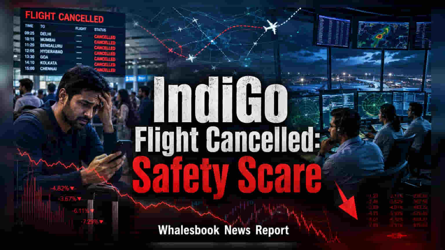 IndiGo విమానం టెక్నికల్ సమస్యతో రద్దు! ఆర్థిక ఇబ్బందుల్లో ఎయిర్లైన్