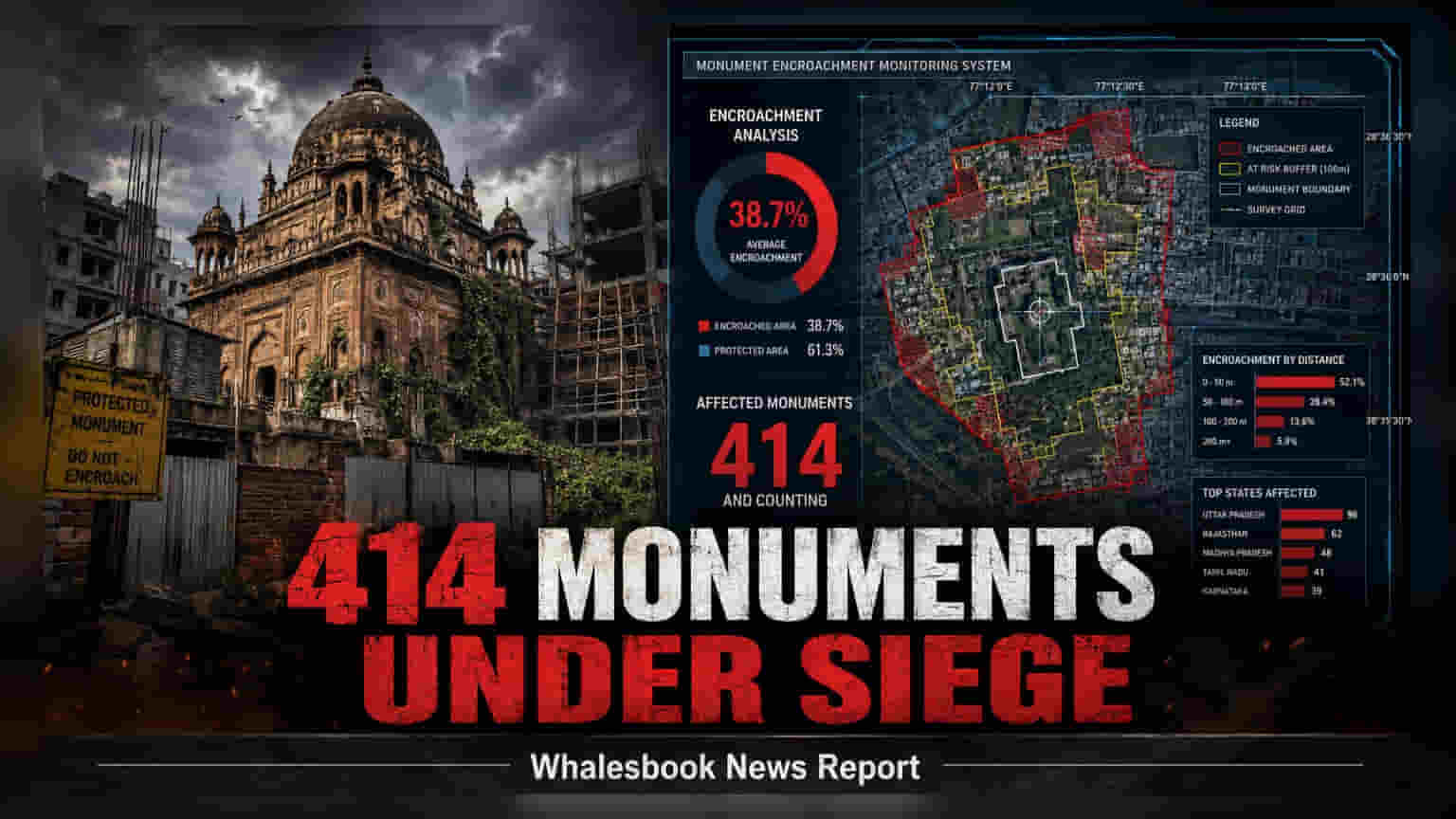 414 National Monuments Under Encroachment: Government Acts