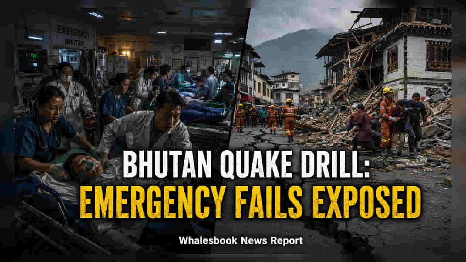 Bhutan Earthquake Drill Reveals Critical Infrastructure Gaps