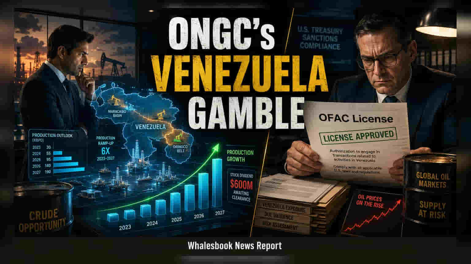 ONGC Videsh ਨੂੰ ਵੈਨੇਜ਼ੁਏਲਾ 'ਚ ਕੰਮ ਕਰਨ ਦੀ ਮਿਲੀ US ਲਾਈਸੈਂਸ