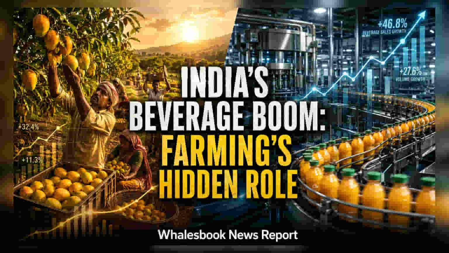 India's Record 377 Million Tonne Harvest: Beverage Sector Risks