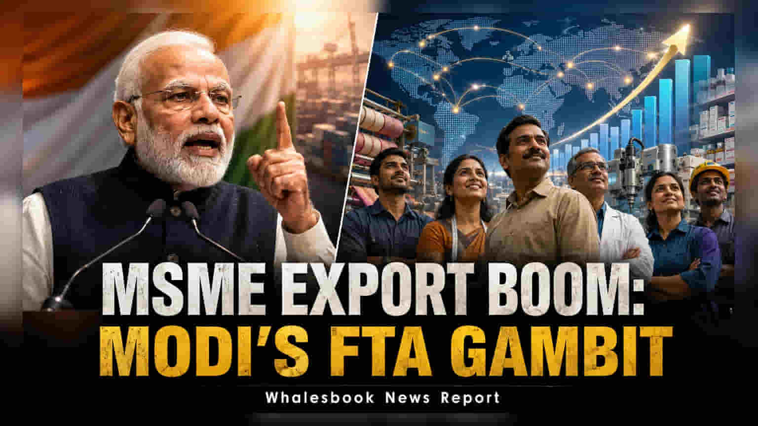 MSMEs साठी मोठी संधी! निर्यातीला चालना देण्यासाठी मोदी सरकारचे FTAs चा वापर करण्याचे आवाहन