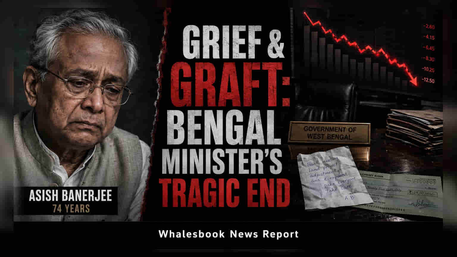 पश्चिम बंगालचे माजी मंत्री आशीष बनर्जी यांचे निधन; घोटाळ्याच्या आरोपांवरून खळबळ