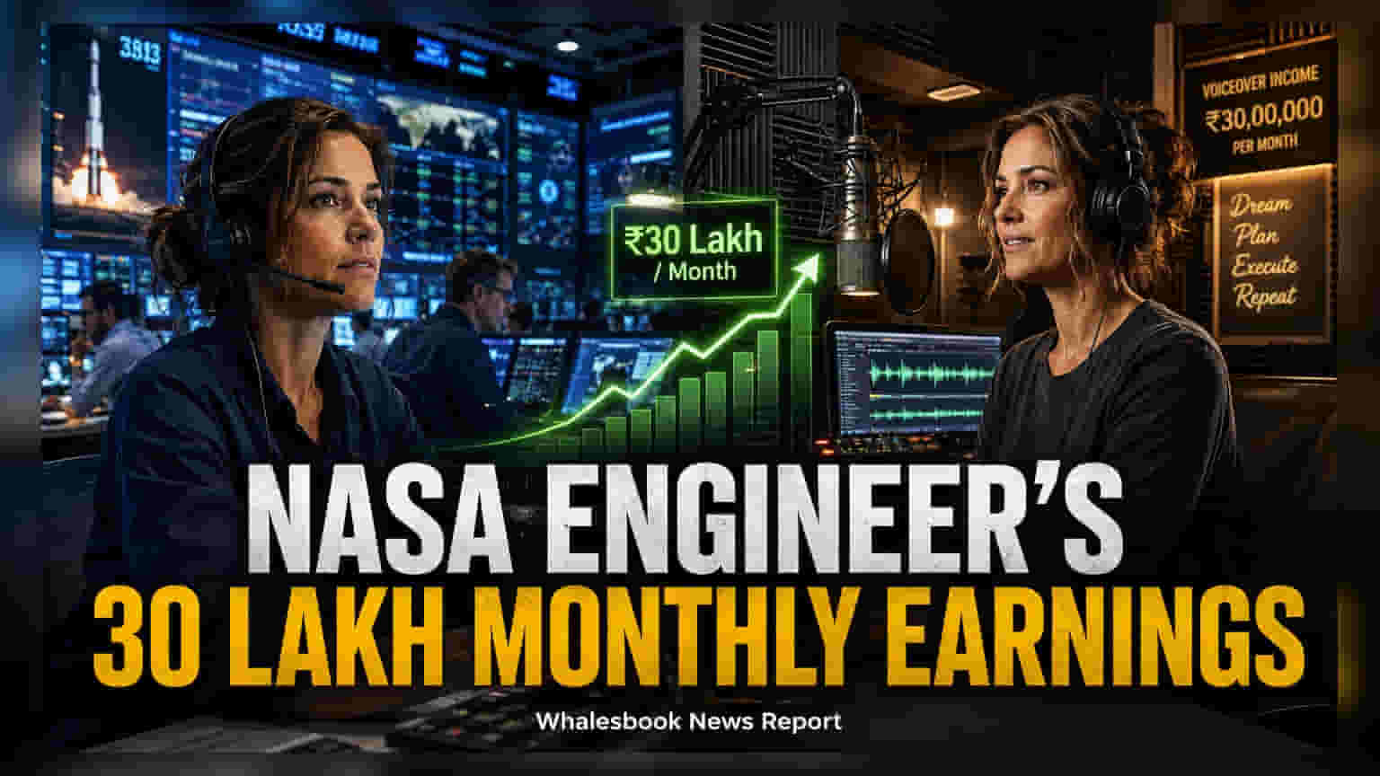 NASA Engineer चा आवाज लाखो कमवतोय! महिन्याला ₹30 लाखांहून अधिक उत्पन्न