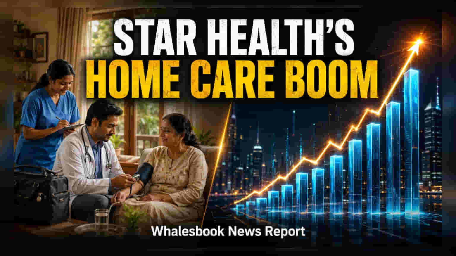 Star Health Share: 300 શહેરોમાં હોમ કેરનો વિસ્તાર, Q1 માં નફો **25%** વધ્યો!