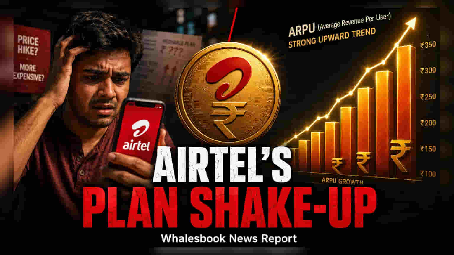 Bharti Airtel Discontinues Select Prepaid Plans, Eyes ARPU Growth