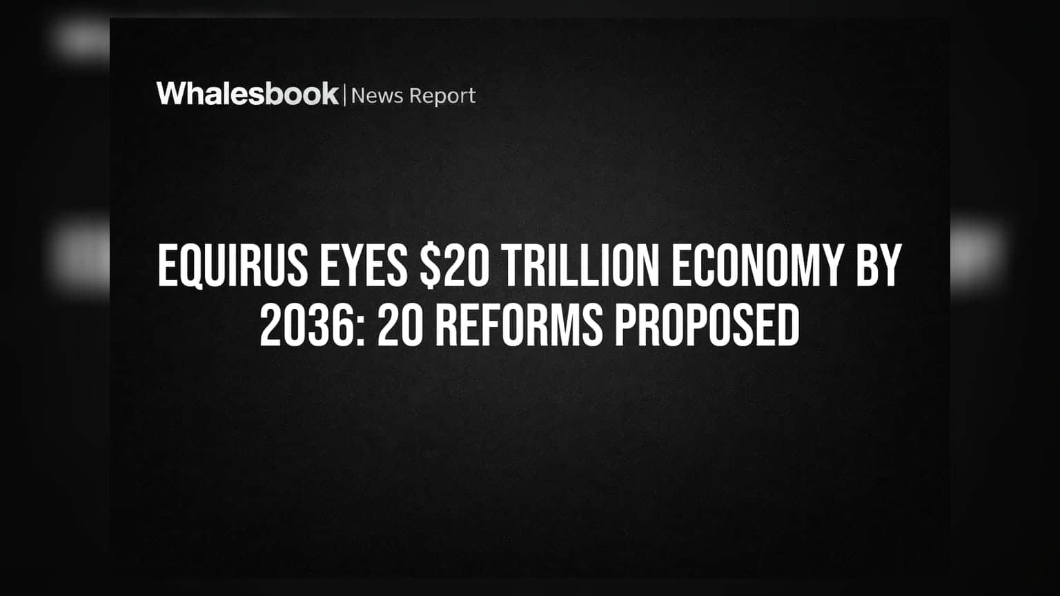 Equirus નો Big Plan: 2036 સુધીમાં ભારતને $20 ટ્રિલિયન અર્થતંત્ર બનાવવા 20 સુધારા સૂચવ્યા