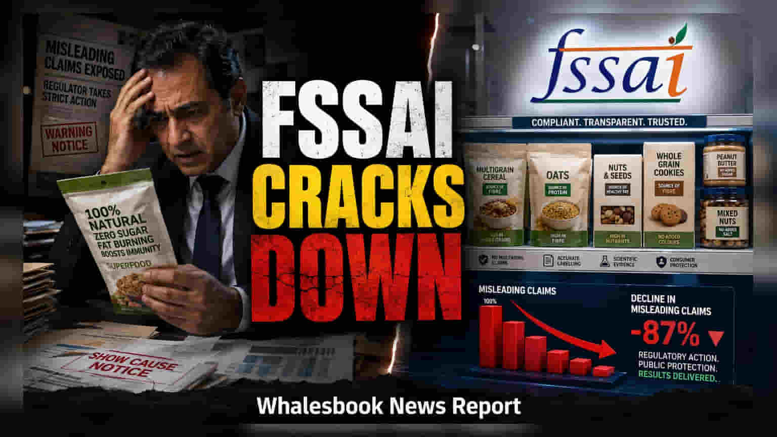 FSSAI Forces 6 Food Firms to Rectify Misleading Labels