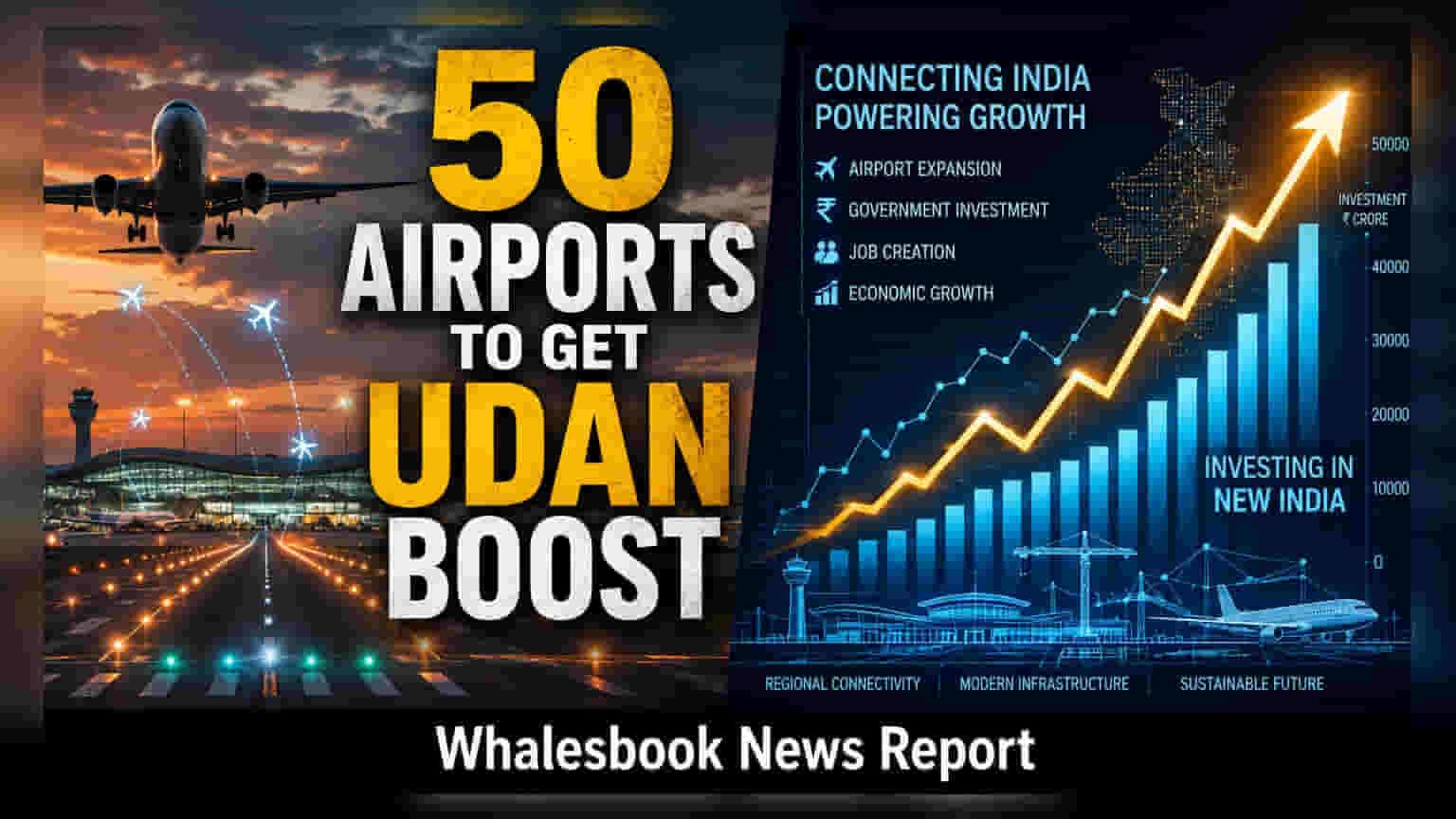 Modified UDAN Scheme: Centre Begins Selection for First 50 Airports