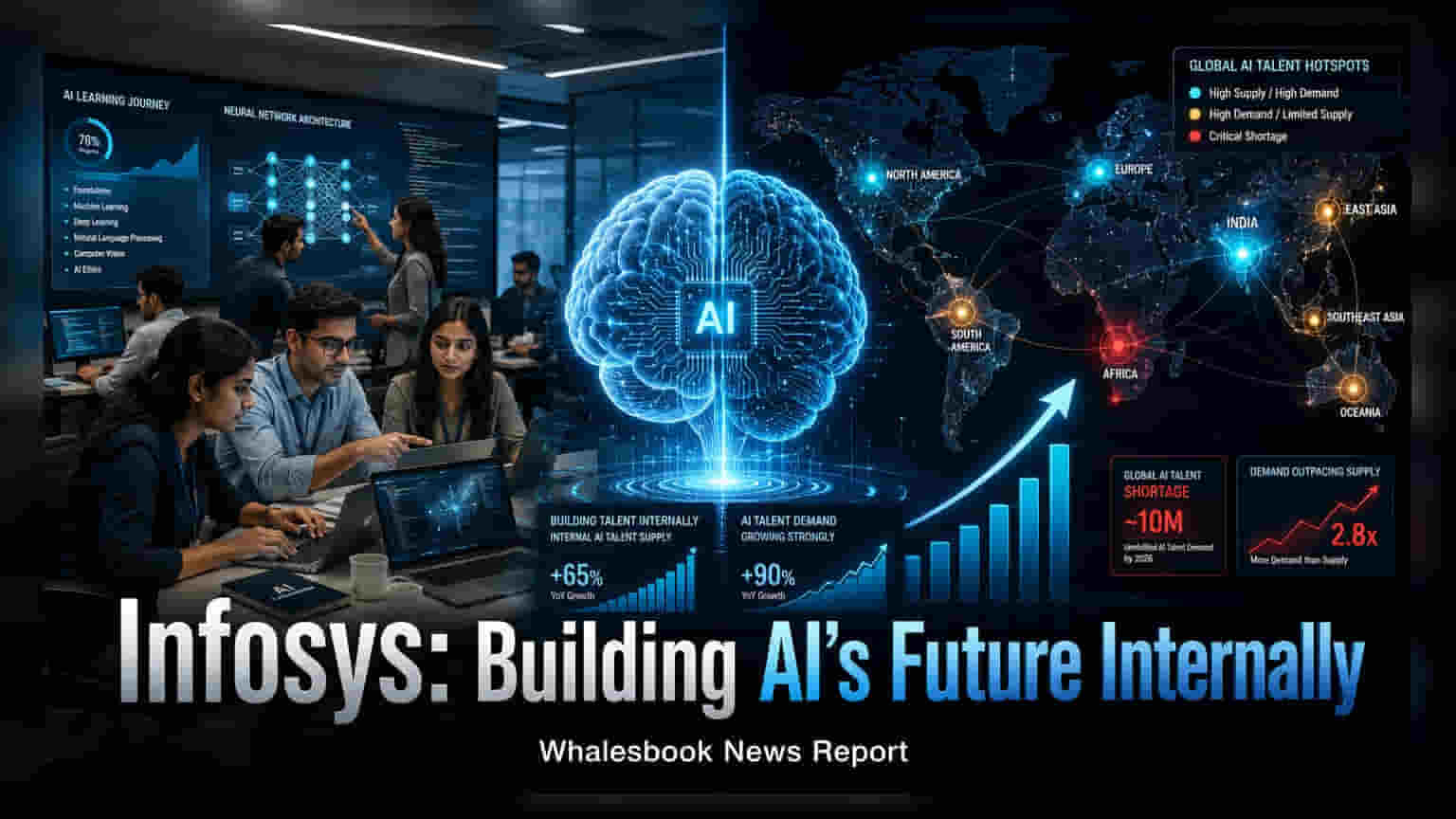 Infosys Focuses on Internal AI Training to Tackle Talent Gap