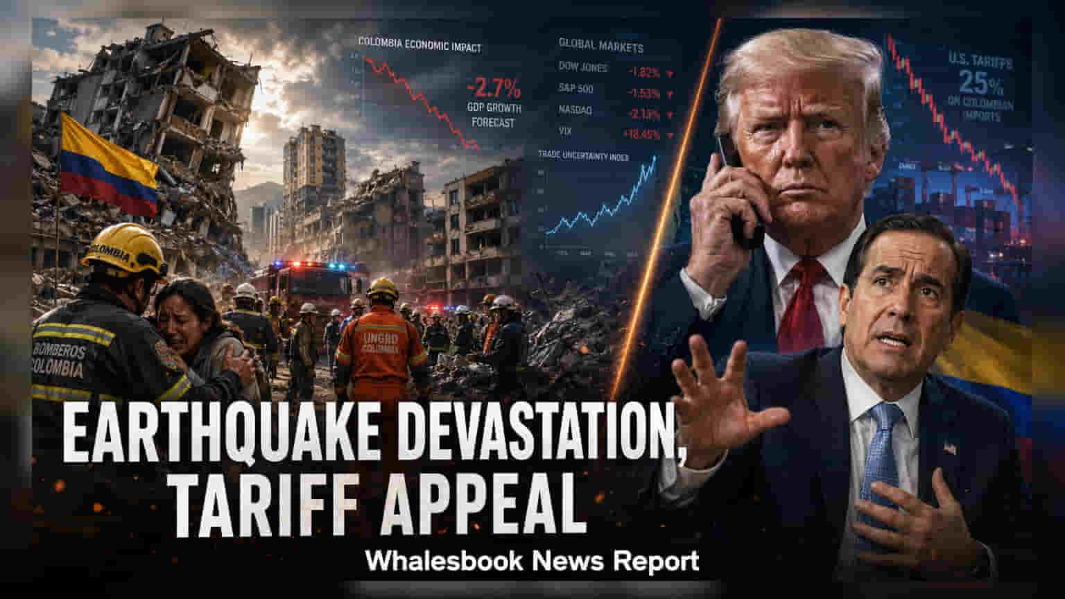 Colombia Requests US Tariff Pause After Massive Earthquake