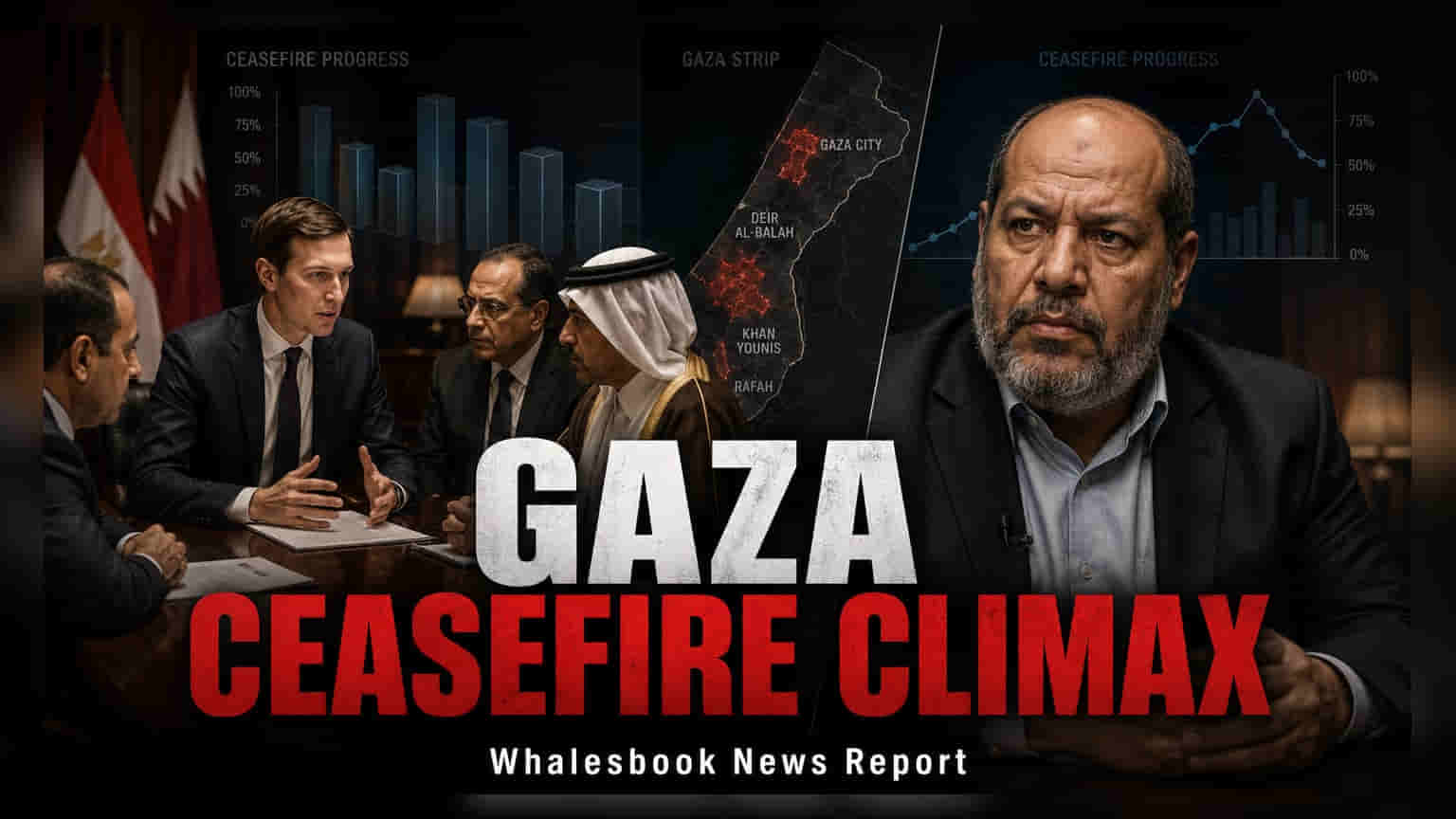 US Envoy Kushner in Cairo to Revive Gaza Ceasefire Roadmap