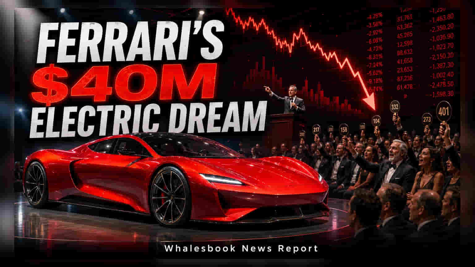 Ferrari EV: रिकॉर्ड ₹40 करोड़ में बिकी पहली इलेक्ट्रिक कार 'Luce'!