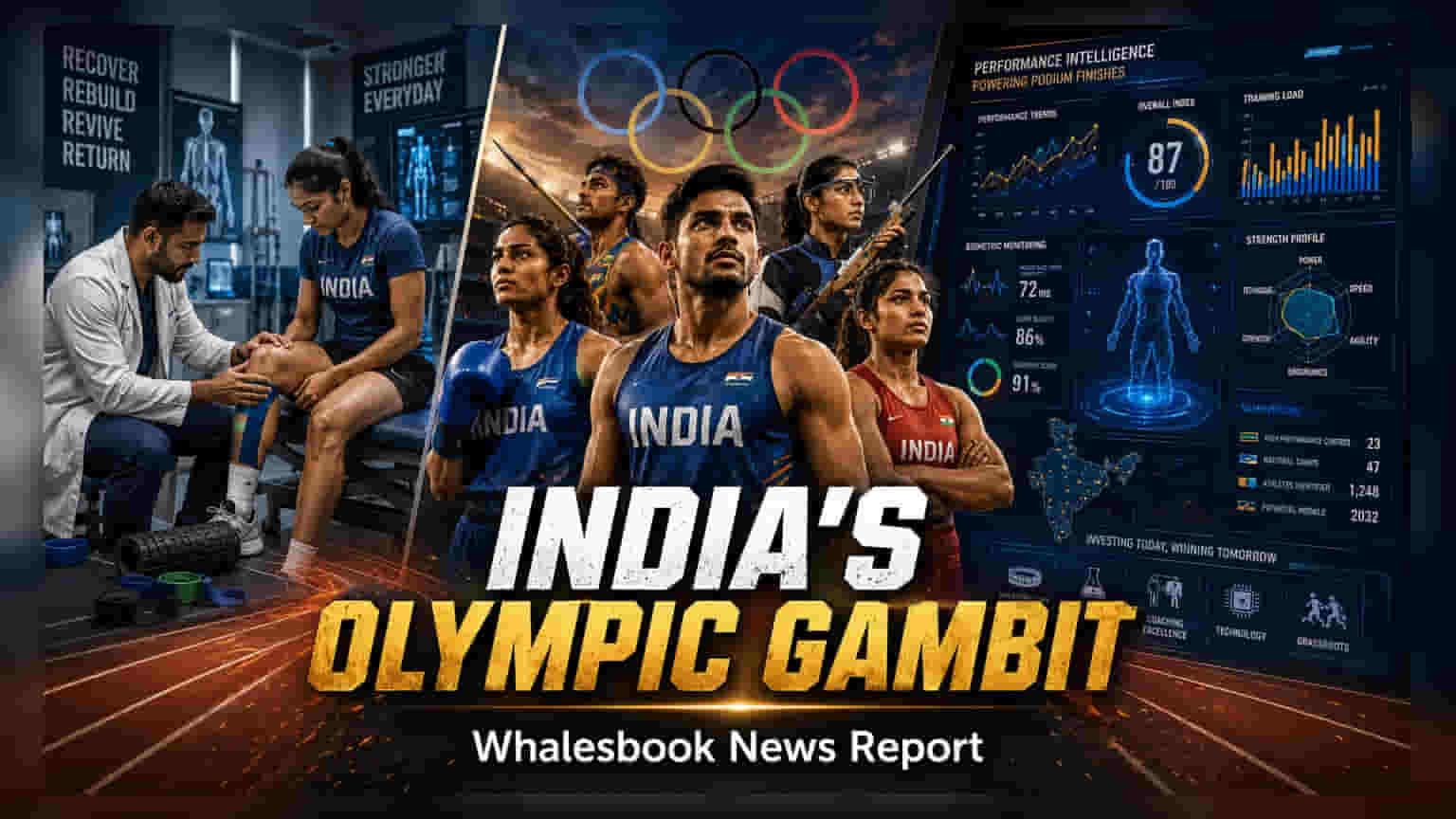 भारत की 2036 ओलंपिक बोली के लिए नई तैयारी! खेल चिकित्सा में बड़ा बदलाव