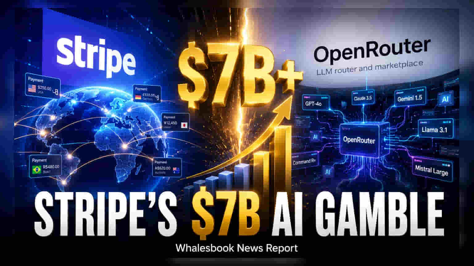 Stripe Acquires AI Gateway OpenRouter for Over $7 Billion