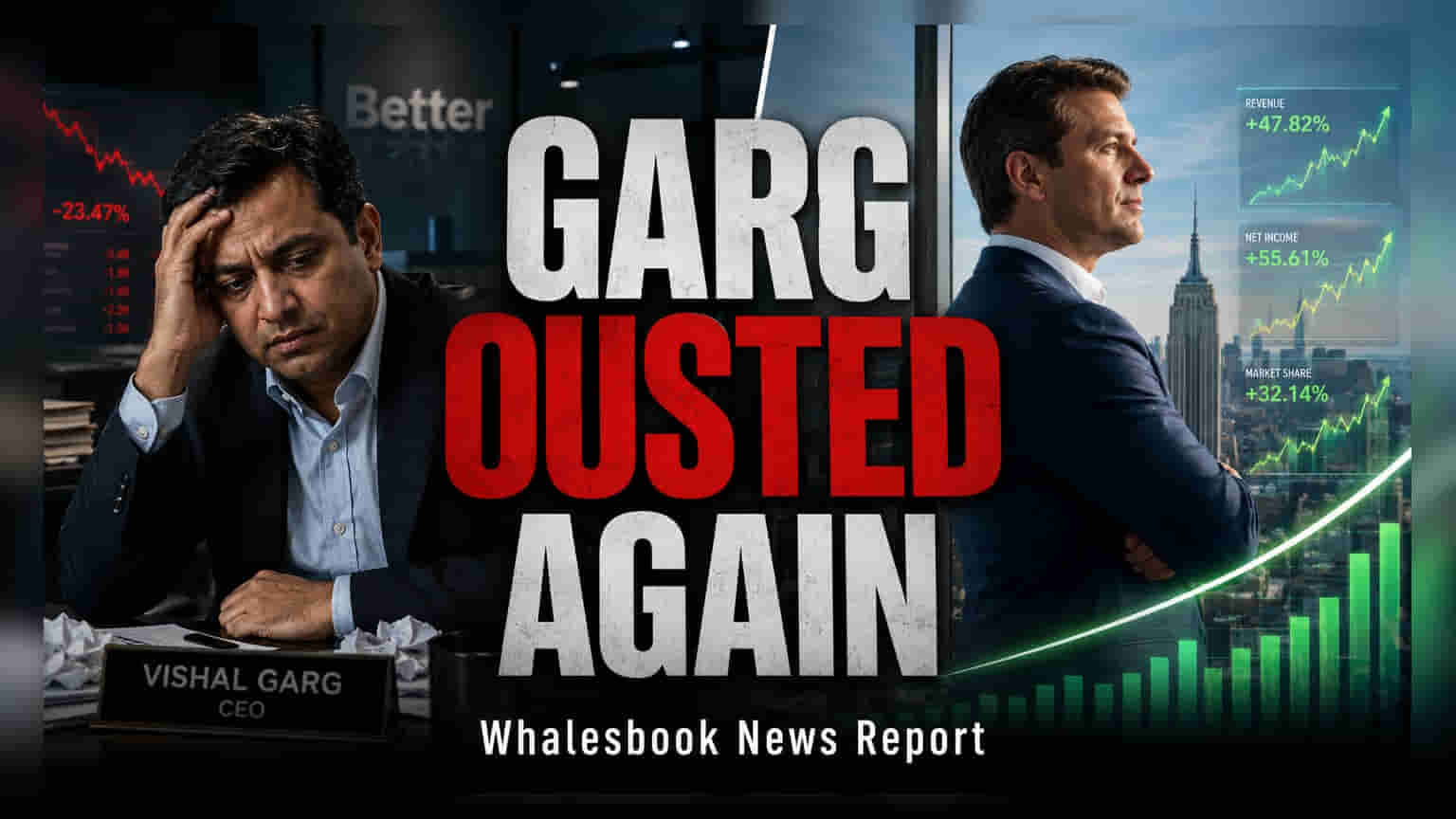 Better Home & Finance Removes CEO Vishal Garg After Board Vote