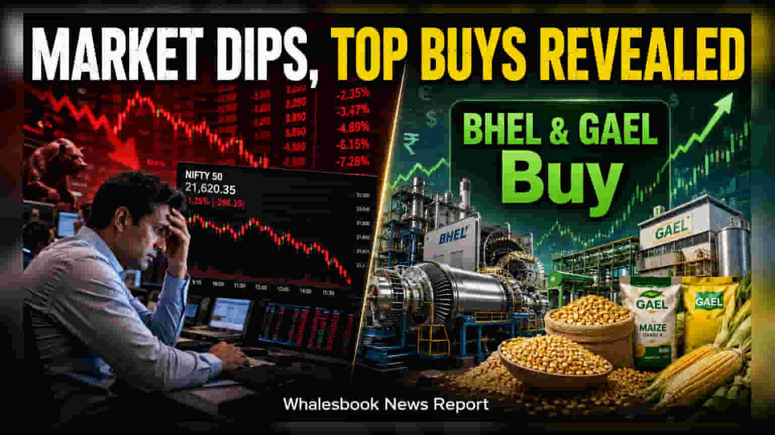 Nifty Extends Losing Streak to 4 Days; BHEL, GAEL in Focus