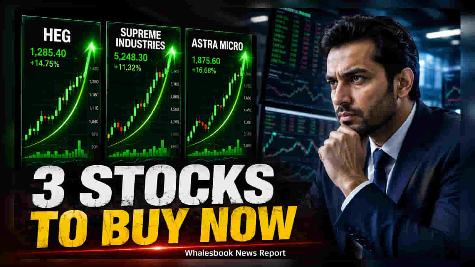 Choice Broking Issues Technical Buy Signals for HEG, Supreme Industries, Astra Micro