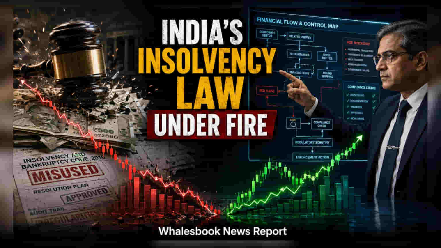 IBBI का बड़ा कदम: दिवालियापन कानून के दुरुपयोग पर लगेगी लगाम, पेश किए नए 'रेड फ्लैग्स'
