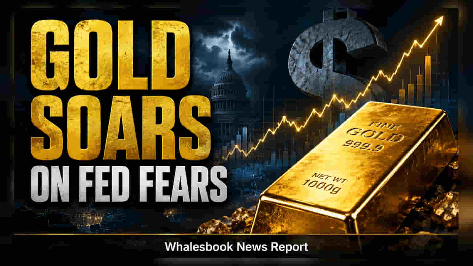 Gold Nears $4,400 Mark as US Economic Data Cools