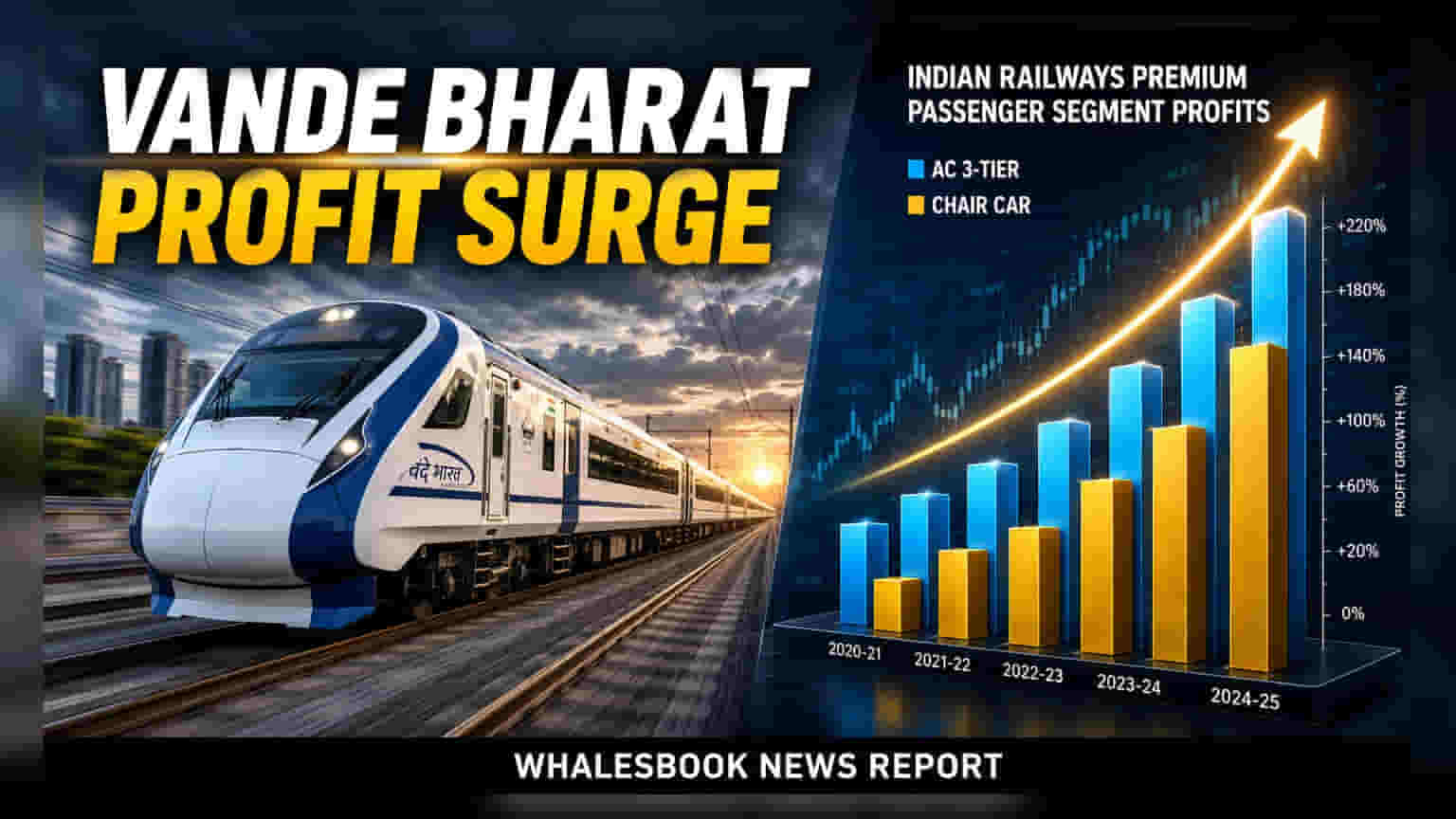 Indian Railways Expands Vande Bharat Network On Premium Profits