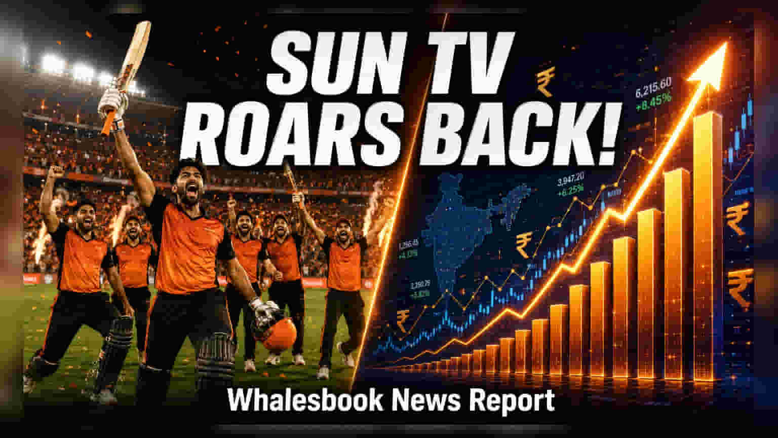 Sun TV Profit Jumps 17% in Q1 on Strong IPL Gains