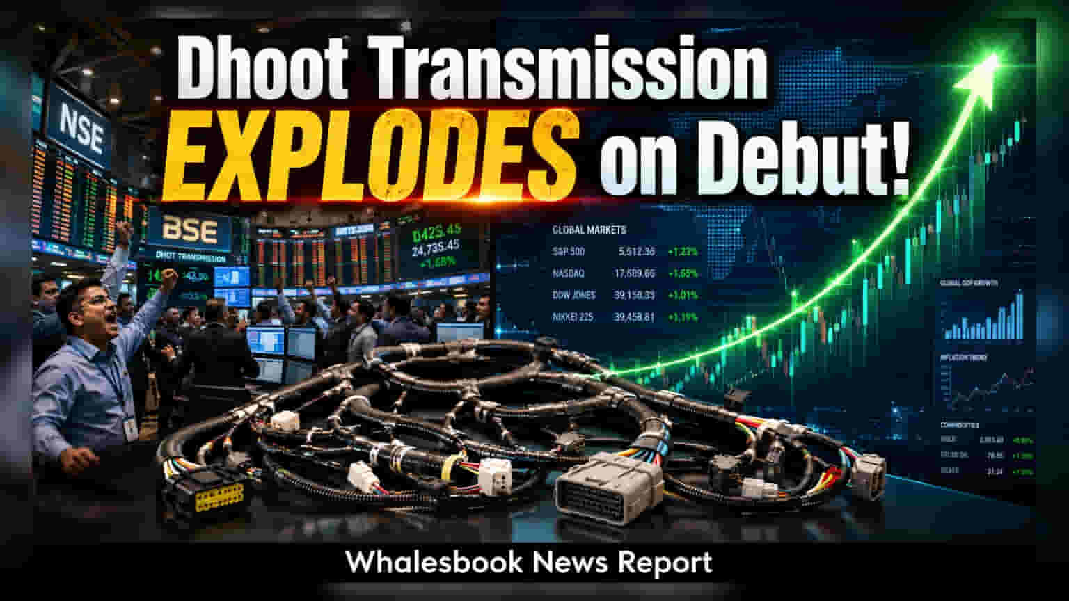 Dhoot Transmission Lists at ₹1,194, 37% Over IPO Price