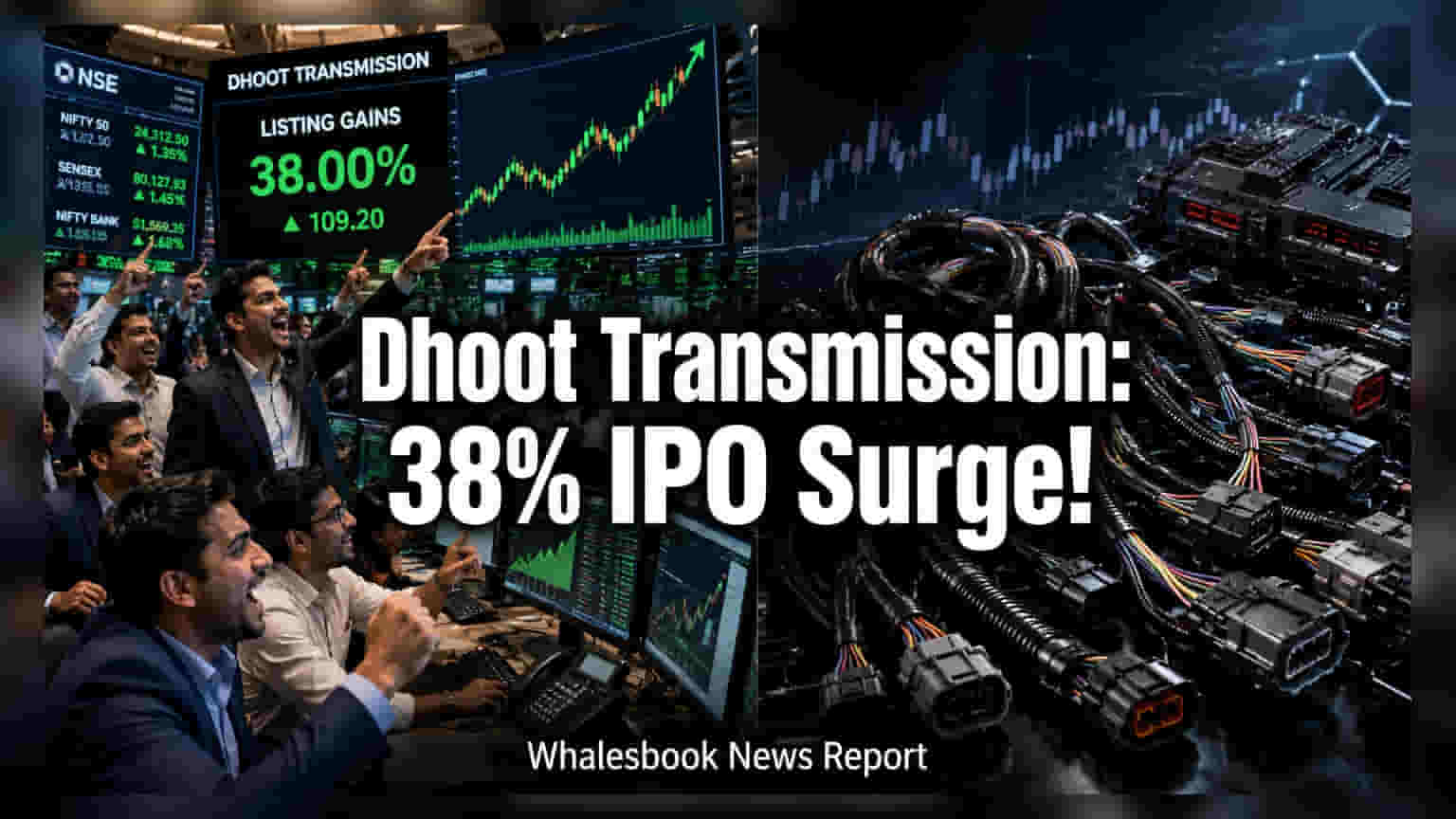 Dhoot Transmission Share Price: பங்குச்சந்தையில் பட்டையை கிளப்பும் Dhoot Transmission! 38% ஏற்றத்துடன் லிஸ்ட் ஆனது!