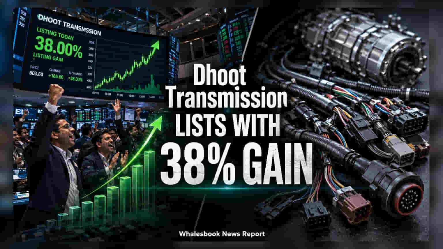 Dhoot Transmission Share Price: IPO முதலீட்டாளர்களுக்கு குஷியான நாள்! **₹1,200**-ல் பங்குகள் லிஸ்ட், **37%** லாபம்!