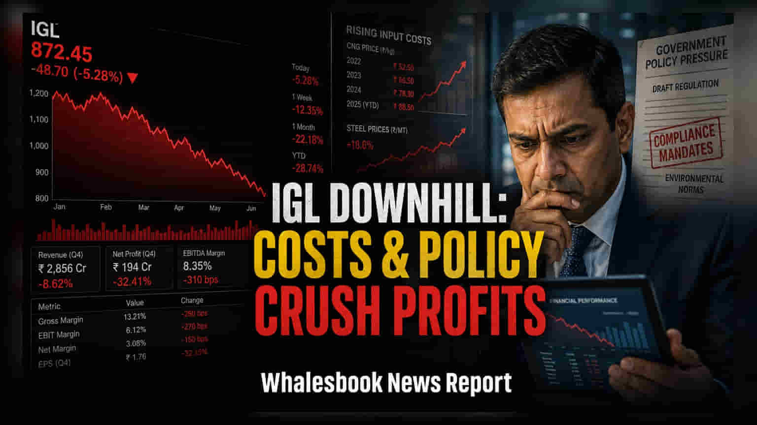 Indraprastha Gas Shares Under Pressure Amid Margin and EV Risks